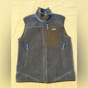 Navy Patagonia Retro X Sherpa Vest
Deep Pile